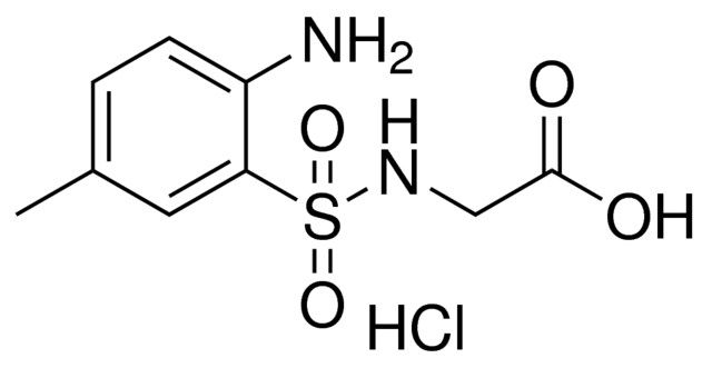 (((2-AMINO-5-METHYLPHENYL)SULFONYL)AMINO)ACETIC ACID HYDROCHLORIDE