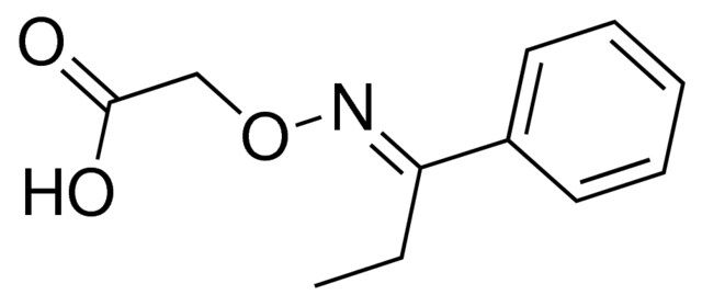 ({[(E)-1-phenylpropylidene]amino}oxy)acetic acid