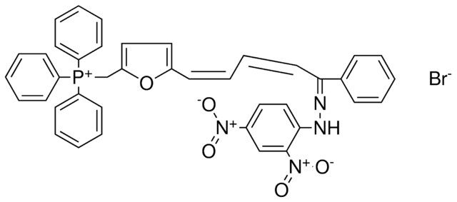 (((DINITRO-PH-HYDRAZONO)-PH-PENTA-DIENYL)-FURAN-YLMETHYL)-TRI-PH-PHOSPHONIUM, BR