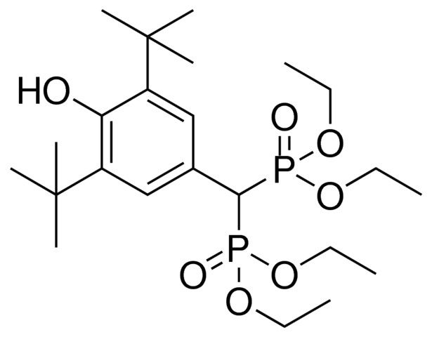 ((3,5-DI-TERT-BUTYL-4-HO-PH)(DIETHOXY-PHOSPHORYL)-ME)PHOSPHONIC ACID DI-ET ESTER