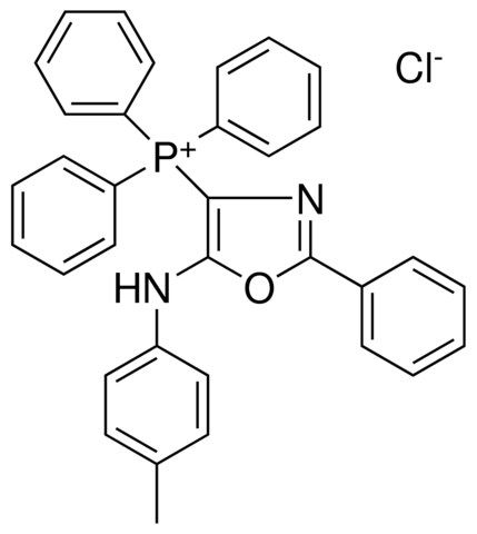 TRIPHENYL-(2-PHENYL-5-P-TOLYLAMINO-OXAZOL-4-YL)-PHOSPHONIUM, CHLORIDE