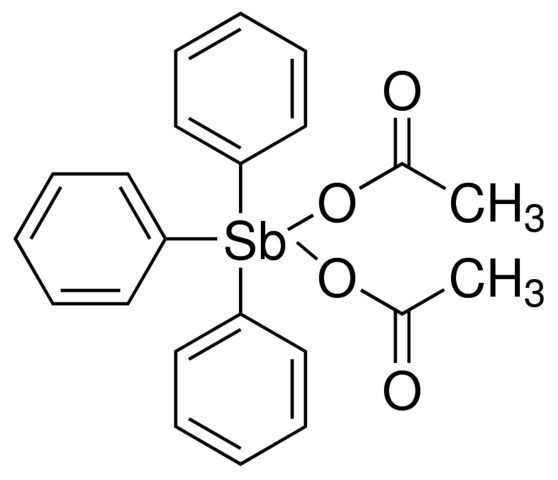 TRIPHENYLANTIMONY DIACETATE