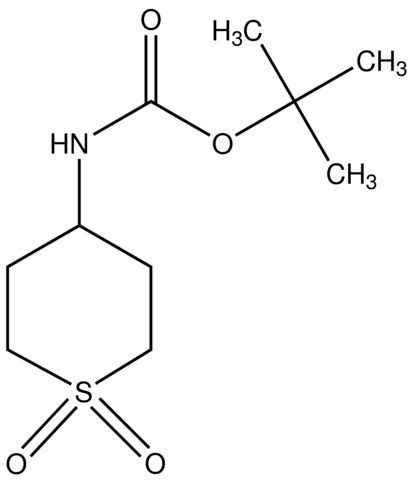 <i>tert</i>-Butyl <i>N</i>-(1,1-dioxothian-4-yl)carbamate