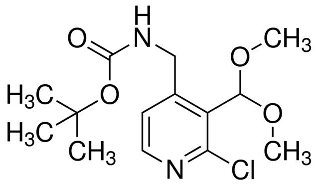 tert-Butyl (2-chloro-3-(dimethoxymethyl)pyridin-4-yl)methylcarbamate