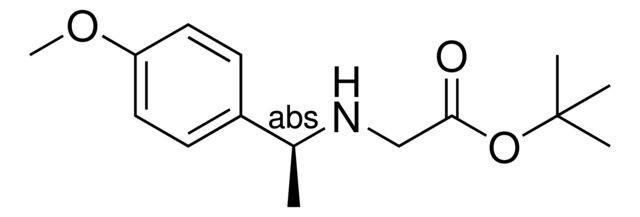 tert-Butyl {[(1S)-1-(4-methoxyphenyl)ethyl]amino}acetate