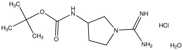 tert-Butyl {1-[amino(imino)methyl]-3-pyrrolidinyl}carbamate hydrochloride hydrate