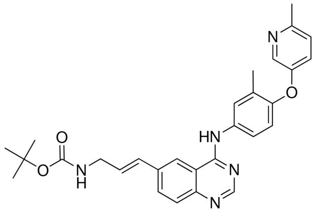 TERT-BUTYL (2E)-3-(4-[3-METHYL-4-[(6-METHYL-3-PYRIDINYL)OXY]ANILINO]-6-QUINAZOLINYL)-2-PROPENYLCARBAMATE