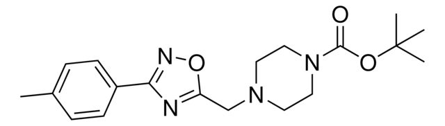 tert-Butyl 4-{[3-(4-methylphenyl)-1,2,4-oxadiazol-5-yl]methyl}-1-piperazinecarboxylate