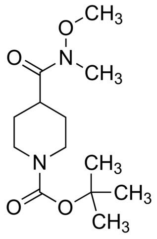 tert-Butyl 4-[methoxy(methyl)carbamoyl]piperidine-1-carboxylate