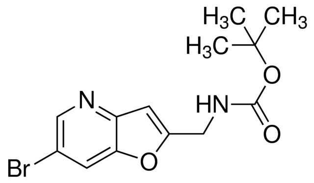 tert-Butyl (6-bromofuro[3,2-b]pyridin-2-yl)methylcarbamate