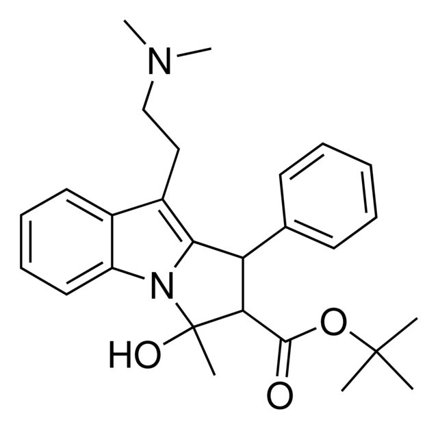 tert-Butyl 9-[2-(dimethylamino)ethyl]-3-hydroxy-3-methyl-1-phenyl-2,3-dihydro-1H-pyrrolo[1,2-a]indole-2-carboxylate