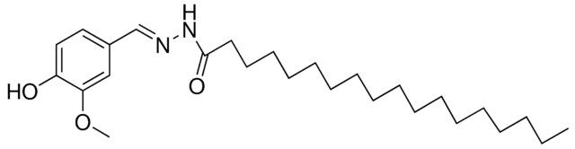 STEARIC (4-HYDROXY-3-METHOXYBENZYLIDENE)HYDRAZIDE