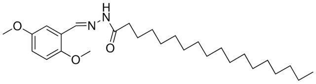 STEARIC (2,5-DIMETHOXYBENZYLIDENE)HYDRAZIDE