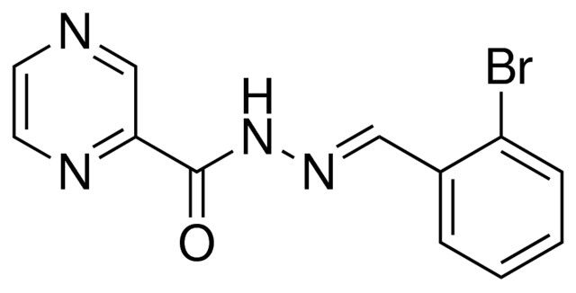 PYRAZINE-2-CARBOXYLIC ACID (2-BROMO-BENZYLIDENE)-HYDRAZIDE