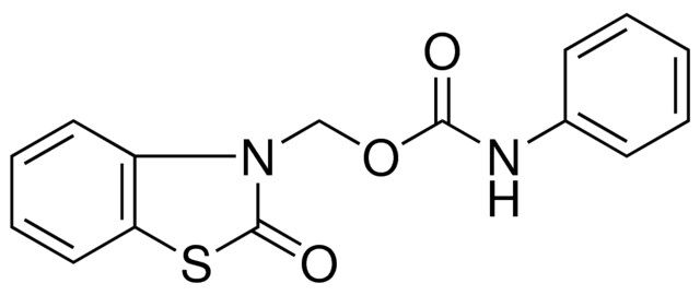 PHENYL-CARBAMIC ACID 2-OXO-BENZOTHIAZOL-3-YLMETHYL ESTER