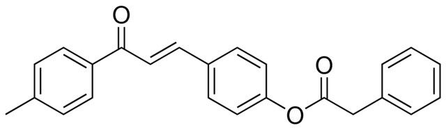 PHENYL-ACETIC ACID 4-(3-OXO-3-P-TOLYL-PROPENYL)-PHENYL ESTER