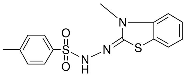 P-TOLUENESULFONIC (3-METHYL-2-BENZOTHIAZOLINYLIDENE)HYDRAZIDE