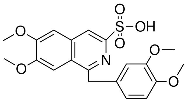 PAPAVERINE SULFONIC ACID (SULFONIC ACID UNSPECIFIED)