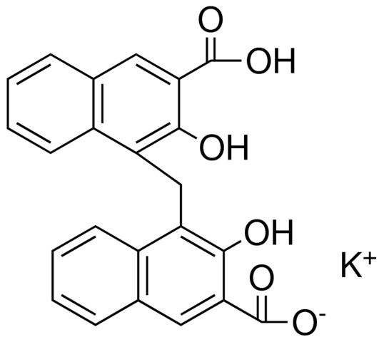 PAMOIC ACID, MONOPOTASSIUM SALT