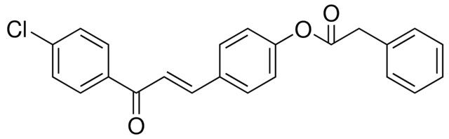 PHENYL-ACETIC ACID 4-(3-(4-CHLORO-PHENYL)-3-OXO-PROPENYL)-PHENYL ESTER