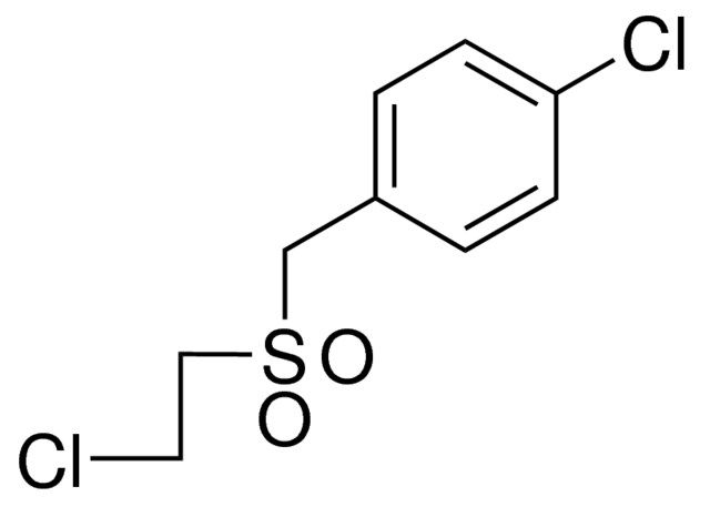 P-CHLOROBENZYL 2-CHLOROETHYL SULFONE