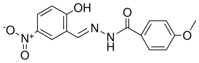 P-ANISIC(5-NITROSALICYLIDENEAMINO)HYDRAZIDE