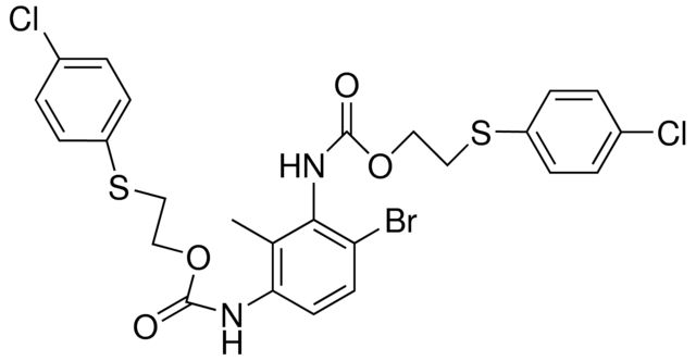 N,N'(4-BROMO-2-METHYL-M-PHENYLENE)BIS(2-(4-CHLOROPHENYLTHIO)ETHYL CARBAMATE)