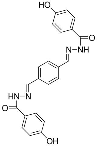 N,N'-TEREPHTHALYLIDENEBIS(4-HYDROXYBENZOIC HYDRAZIDE)