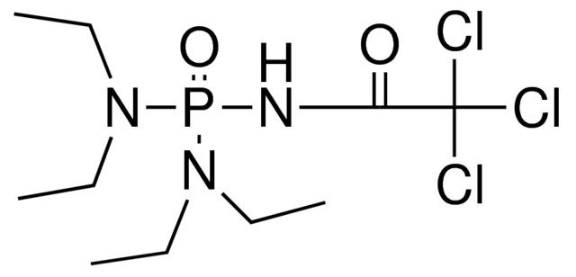 N,N,N',N'-TETRAETHYL-N''-(TRICHLOROACETYL)PHOSPHORIC TRIAMIDE