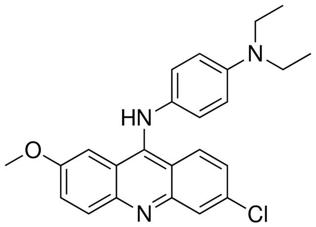 N(1)-(6-chloro-2-methoxy-9-acridinyl)-N(4),N(4)-diethyl-1,4-benzenediamine