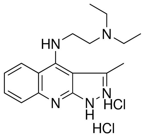 N(1),N(1)-DIETHYL-N(2)-(3-METHYL-1H-PYRAZOLO[3,4-B]QUINOLIN-4-YL)-1,2-ETHANEDIAMINE DIHYDROCHLORIDE