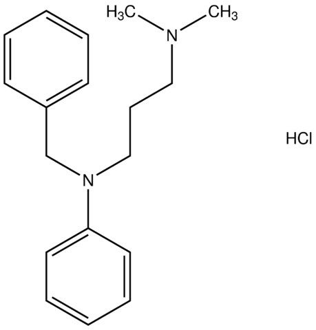 N(1)-benzyl-N(3),N(3)-dimethyl-N(1)-phenyl-1,3-propanediamine hydrochloride