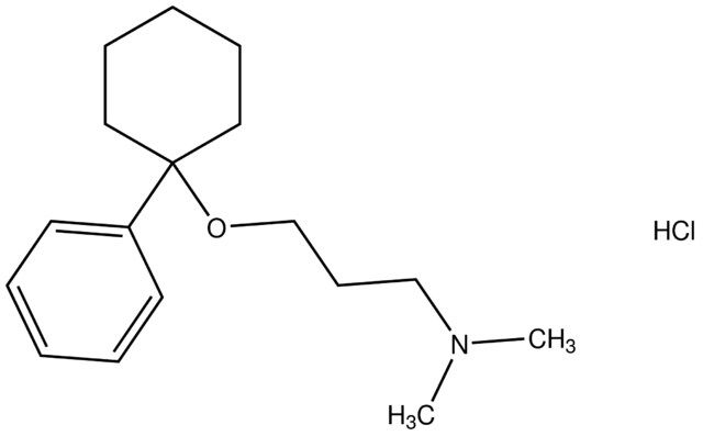 N,N-dimethyl-3-[(1-phenylcyclohexyl)oxy]-1-propanamine hydrochloride