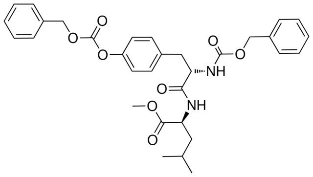 N,O-BIS(CARBOBENZYLOXY)TYROSYLLEUCINE METHYL ESTER