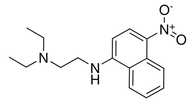 N(1),N(1)-Diethyl-N(2)-(4-nitro-1-naphthyl)-1,2-ethanediamine