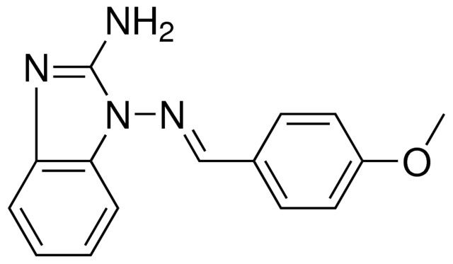 N(1)-(4-METHOXY-BENZYLIDENE)-BENZOIMIDAZOLE-1,2-DIAMINE