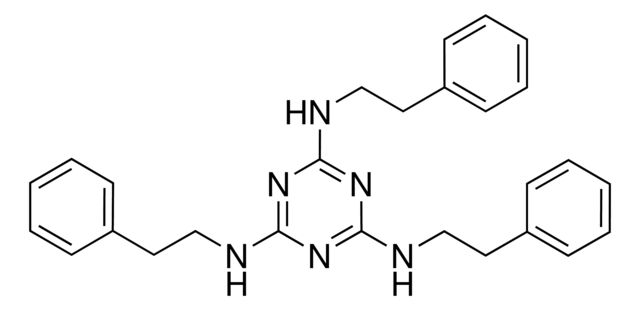 N(2),N(4),N(6)-Tris(2-phenylethyl)-1,3,5-triazine-2,4,6-triamine