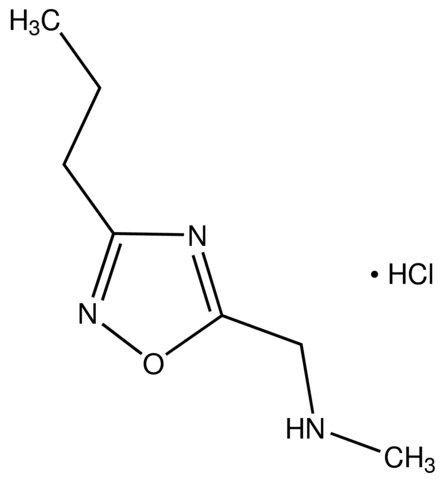 N-Methyl-1-(3-propyl-1,2,4-oxadiazol-5-yl)methanamine hydrochloride