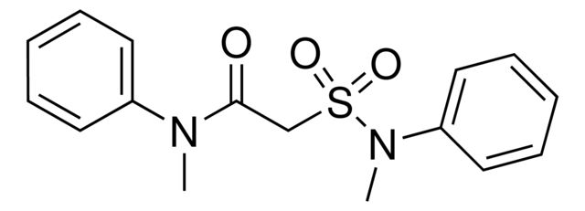 N-Methyl-2-[(methylanilino)sulfonyl]-N-phenylacetamide