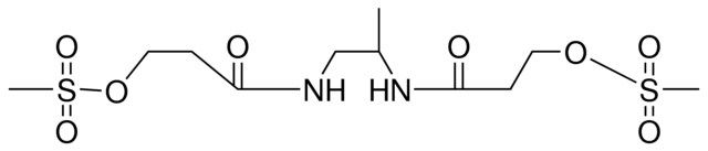 N,N'-(1-METHYLETHYLENE)BIS(2-CARBAMOYLETHYL) BIS(METHANESULFONATE)