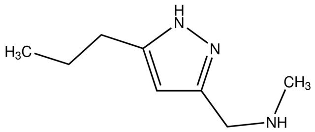 <i>N</i>-Methyl-1-(5-propyl-<i>1H</i>-pyrazol-3-yl)methanamine