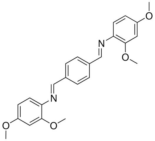 N,N'-(1,4-PHENYLENEDIMETHYLIDYNE)BIS(2,4-DIMETHOXYANILINE)