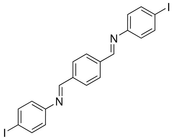 N,N'-(1,4-PHENYLENEDIMETHYLIDYNE)BIS(4-IODOANILINE)