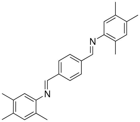 N,N'-(1,4-PHENYLENEDIMETHYLIDYNE)BIS(2,4,5-TRIMETHYLANILINE)