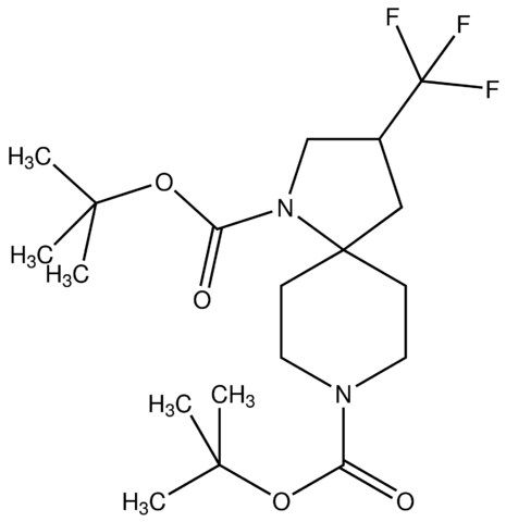 <i>N</i>,<i>N</i>-Di-t-BOC-3-(trifluoromethyl)-1,8-diazaspiro[4.5]decane