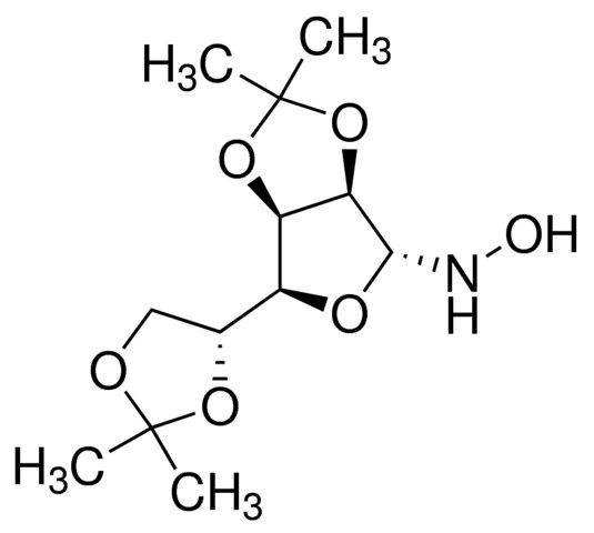 <i>N</i>-Hydroxy-2,3:5,6-bis-O-(1-methylethylidene)-alpha-D-glucofuranosylamine