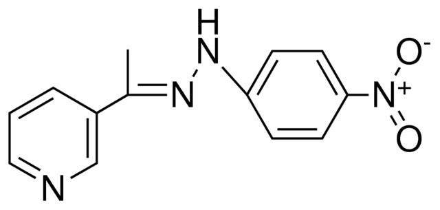 N-(4-NITRO-PHENYL)-N'-(1-PYRIDIN-3-YL-ETHYLIDENE)-HYDRAZINE