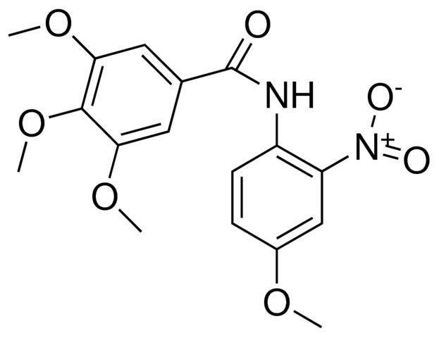 N-(4-METHOXY-2-NITROPHENYL)-3,4,5-TRIMETHOXYBENZAMIDE