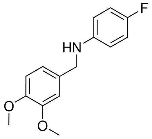 N-(4-FLUOROPHENYL)-3,4-DIMETHOXYBENZYLAMINE