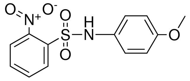 N-(4-METHOXY-PHENYL)-2-NITRO-BENZENESULFONAMIDE